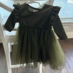 Mila & Rose Olive tutu dress. 2T.